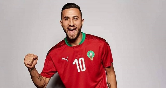 أيمن الحسوني أفضل لاعب في مباراة المغرب والسعودية