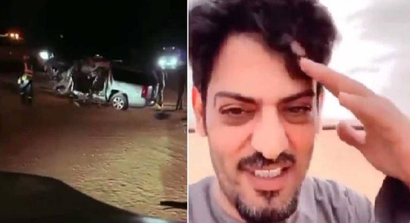 اليوتيوبر السعودي محمد الشمري يودع محبيه قبل دقائق من وفاته في حادث (فيديو)