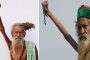 لسبب غريب .. هندي يرفع يده طيلة 45 عاماً دون أن ينزلها!