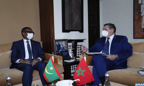 رئيسا اللجنة المغربية الموريتانية يعربان عن ارتياحهما لتطور مسيرة التعاون الثنائي