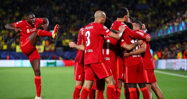 نجوم ليفربول يحتفلون بتأهلهم لنهائي دوري أبطال أوروبا