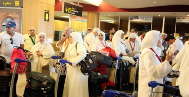 مطار المدينة المنورة يستقبل فوجا من الحجاج المغاربة