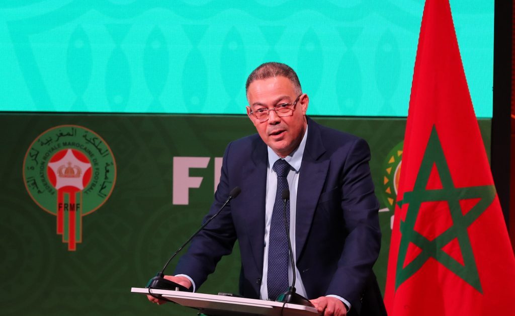 لقجع رئيسا للجامعة الملكية المغربية لكرة القدم لولاية ثالثة