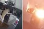 كلب يشعل النار في منزل بعد إشعاله موقد الغاز (فيديو)