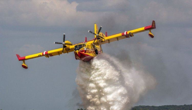 باستعمال طائرات “كانادير” .. الوقاية المدنية تسيطر على حرائق غابات المضيق
