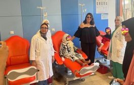 أسماء لمنور تشارك في حملة طبية للكشف المبكر عن سرطان الثدي