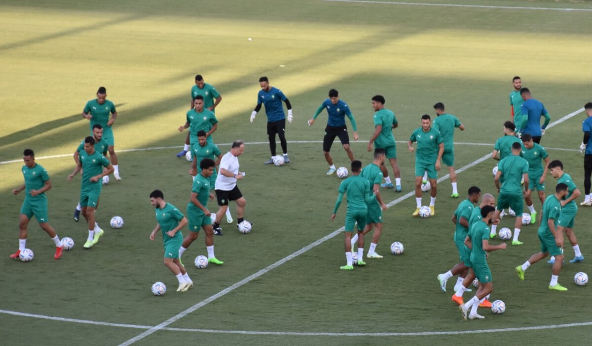 بعناصر مكتملة.. أسود الأطلس يواصلون تحضيراتهم لمواجهة باراغواي بإسبانيا