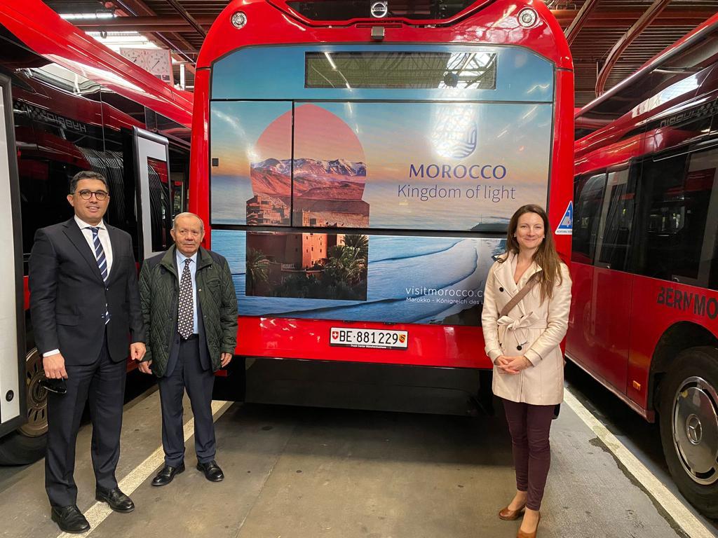 بالصور.. حملة ''المغرب أرض الأنوار'' تنطلق رسميا ببرن السويسرية