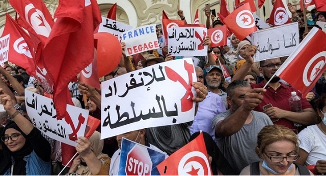 تونس.. المعارضة تلوح بالاحتجاجات للتصدي لإجراءات قيس سعيد