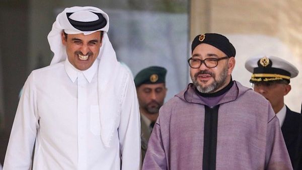 في اتصال مع الشيخ تميم.. الملك محمد السادس يشيد بحسن تنظيم المونديال