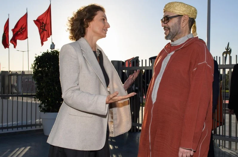 الملك يشيد بجودة الشراكة بين اليونسكو والمغرب