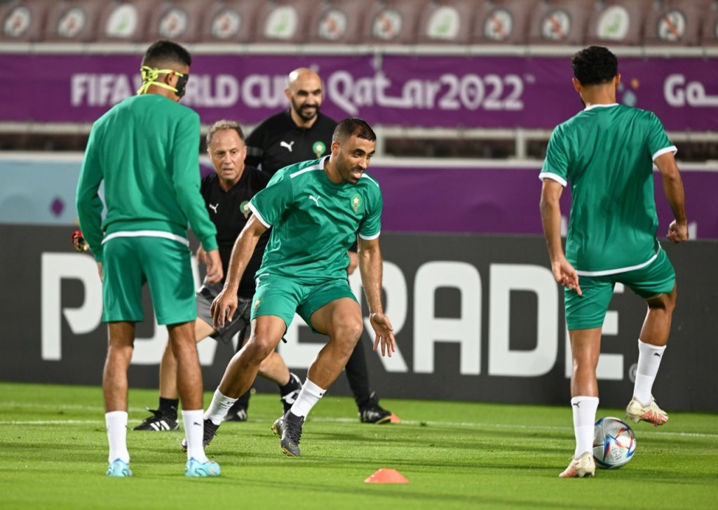 مونديال 2022.. المنتخب المغربي يجري أول حصة تدريبية بقطر