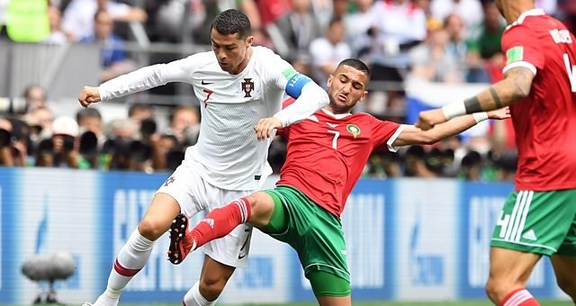 المغرب والبرتغال في ربع نهائي المونديال