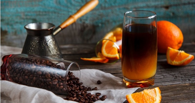 طريقة تحضير قهوة بالبرتقال