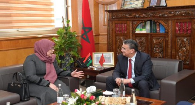 وزيرة العدل الليبية تشيد بدعم المغرب المتواصل لبلادها