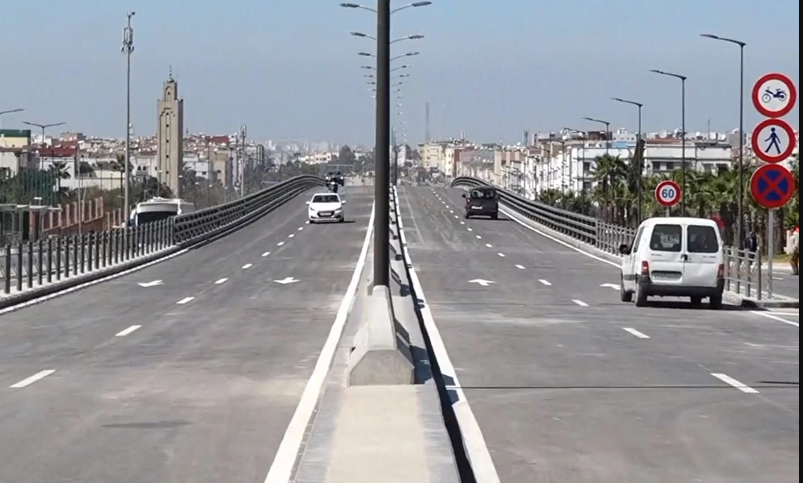 الأكبر من نوعه بالمغرب.. افتتاح جسر محمد السادس بالبيضاء أمام حركة المرور