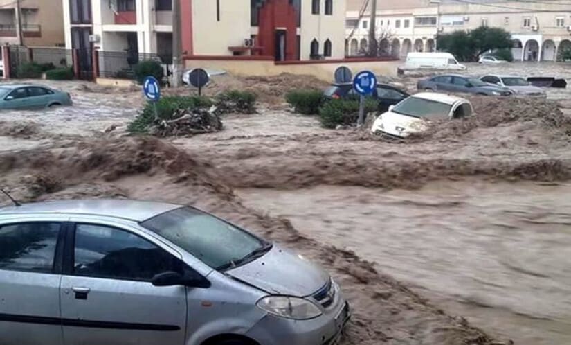 قتلى ودمار إثر فيضانات شمال الجزائر