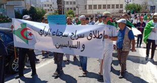 مطالب بإطلاق سراح سجناء الرأي في الجزائر