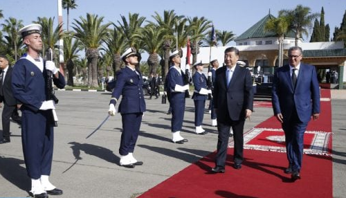 بعد زيارة “قصيرة”.. الرئيس الصيني يغادر المغرب