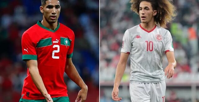 ودية المغرب ضد تونس