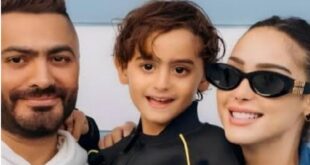 تامر حسني وبسمة بوسيل