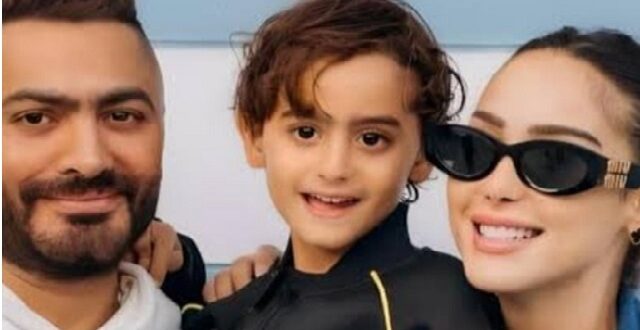 تامر حسني وبسمة بوسيل