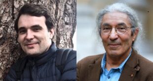 الكاتب بوعلام صنصال والصحافي كريستوف غليز