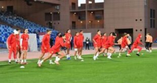 خاض المنتخب الوطني النسوي