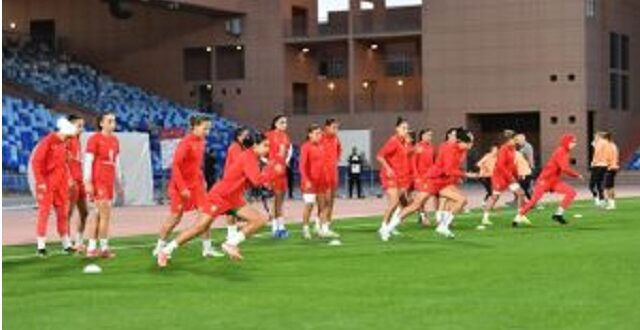 خاض المنتخب الوطني النسوي