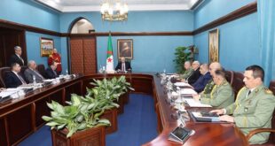 اجتماع المجلس الأعلى للأمن بالجزائر