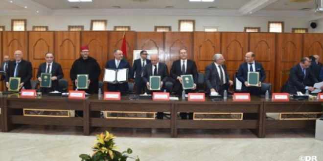 توقيع اتفاقية شراكة لإحداث المنطقة الصناعية المندمجة لمديونة