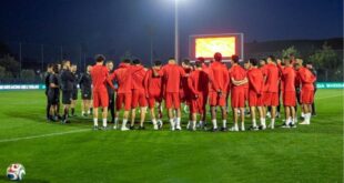 تحت إشراف محمد وهبي.. المنتخب الوطني يبدأ حصصه التدريبية استعدادا للاستحقاقات المقبلة