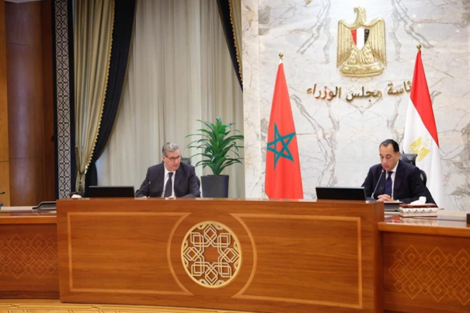 أخنوش يدعو إلى زيادة حجم وقيمة المبادلات التجارية وتعزيز الشراكة مع مصر