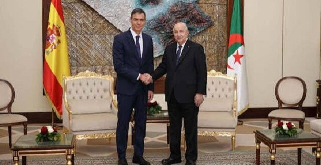 الجزائر وإسبانيا