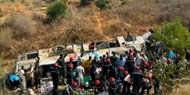 حوادث الحافلات بالجزائر