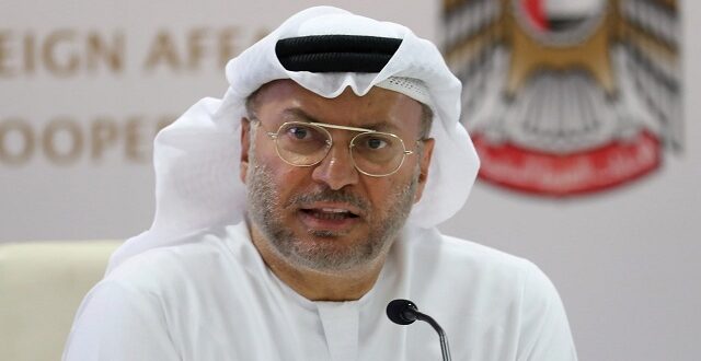 أنور بن محمد قرقاش، المستشار الدبلوماسي لرئيس الإمارات