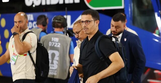 المدرب المغربي جمال السلامي